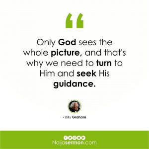 QUOTE OF THE DAY BY BILLY GRAHAM 1